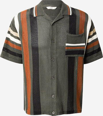 Vestes en maille Redefined Rebel en vert : devant