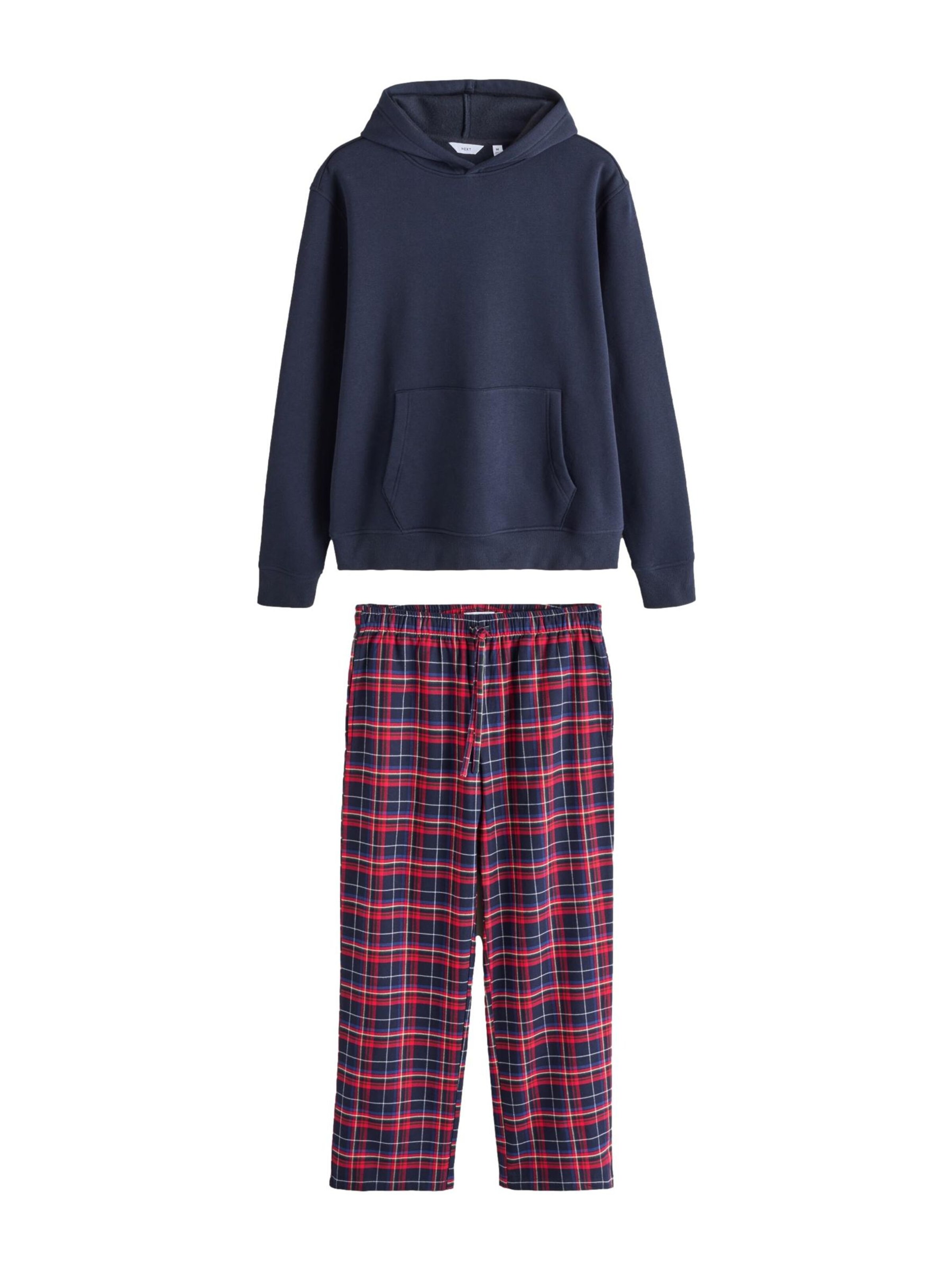Pigiama lungo di Next in blu: frontale