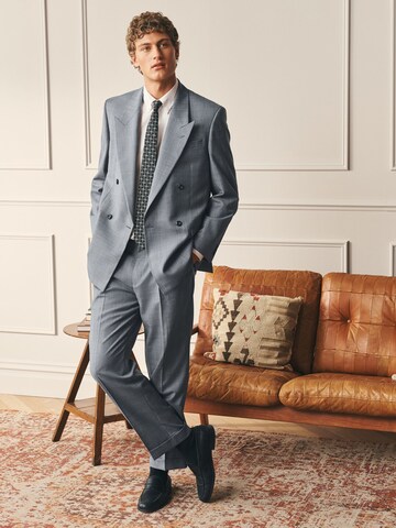 Next Regular fit Blazer 'Archive Prince Of Wales' in Grey