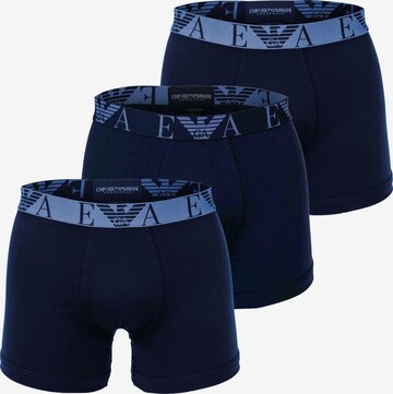 Boxers Emporio Armani en bleu : devant