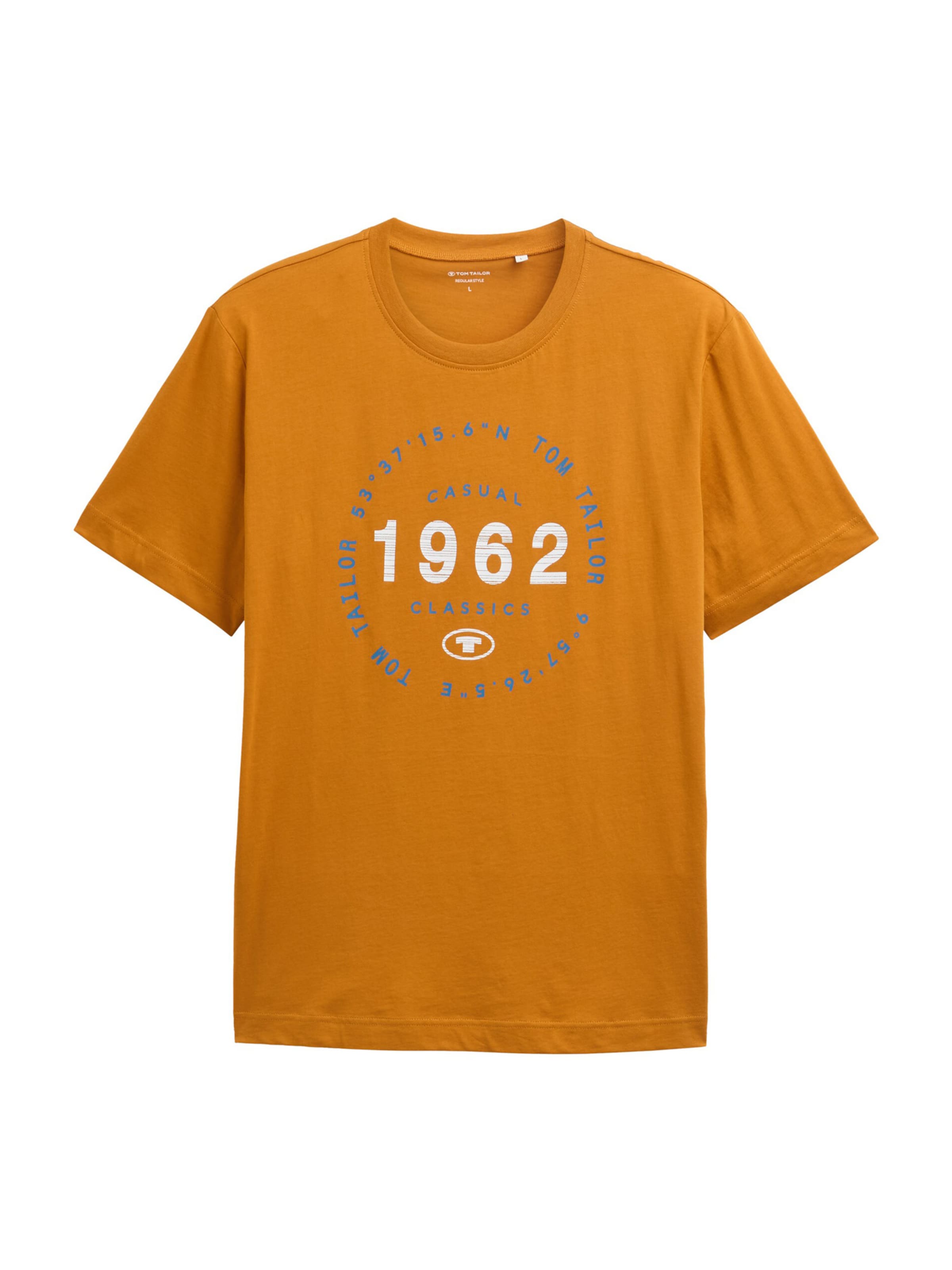 TOM TAILOR Póló - barna: elől