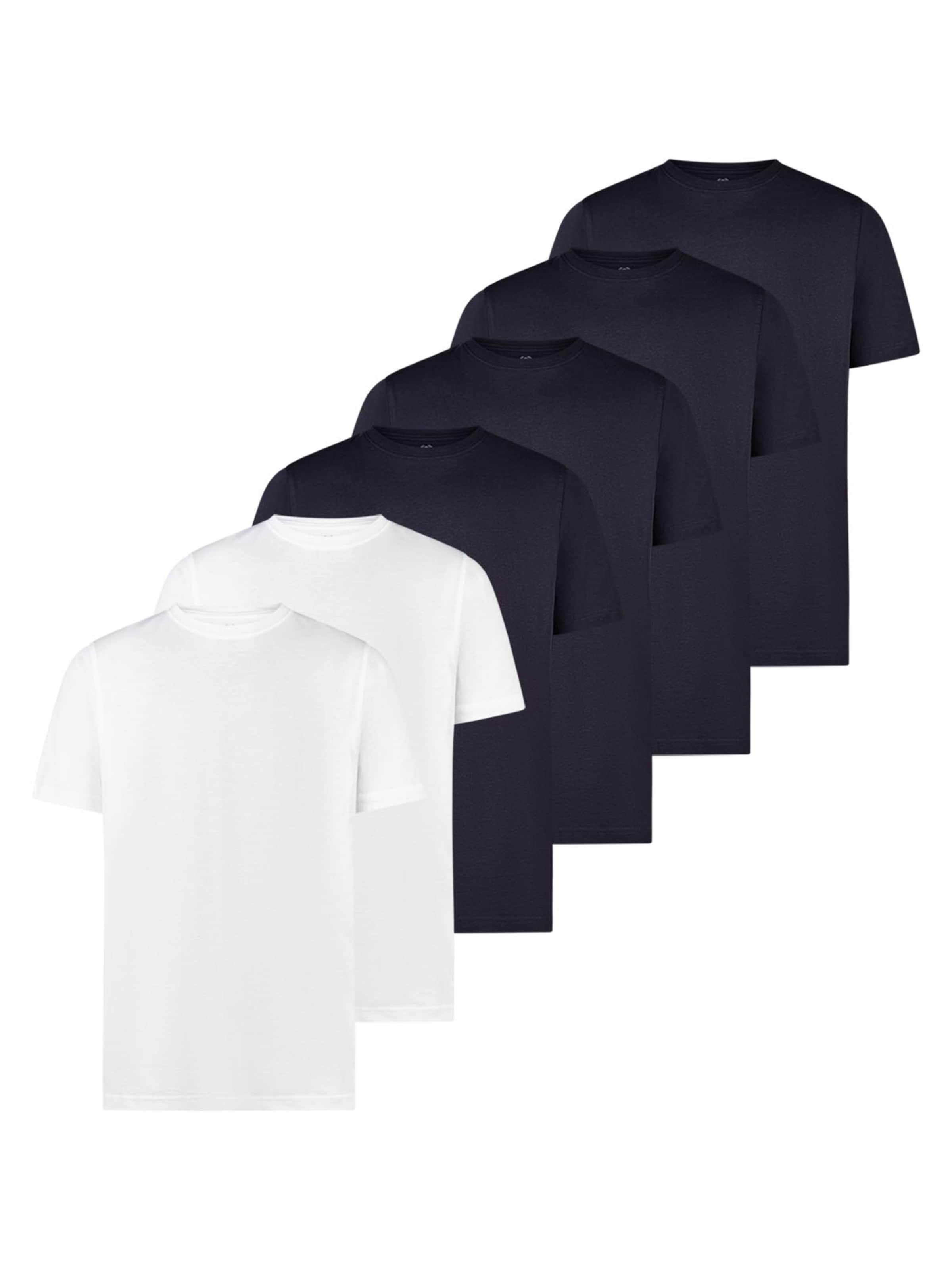 LERROS Shirt 'Basic'‌‌‌‌‌‌‌‌‌‌ in Blau: Vorderseite
