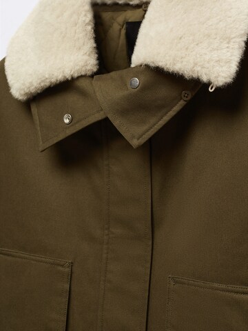 MANGO Between-Season Jacket 'Heidy' in Green