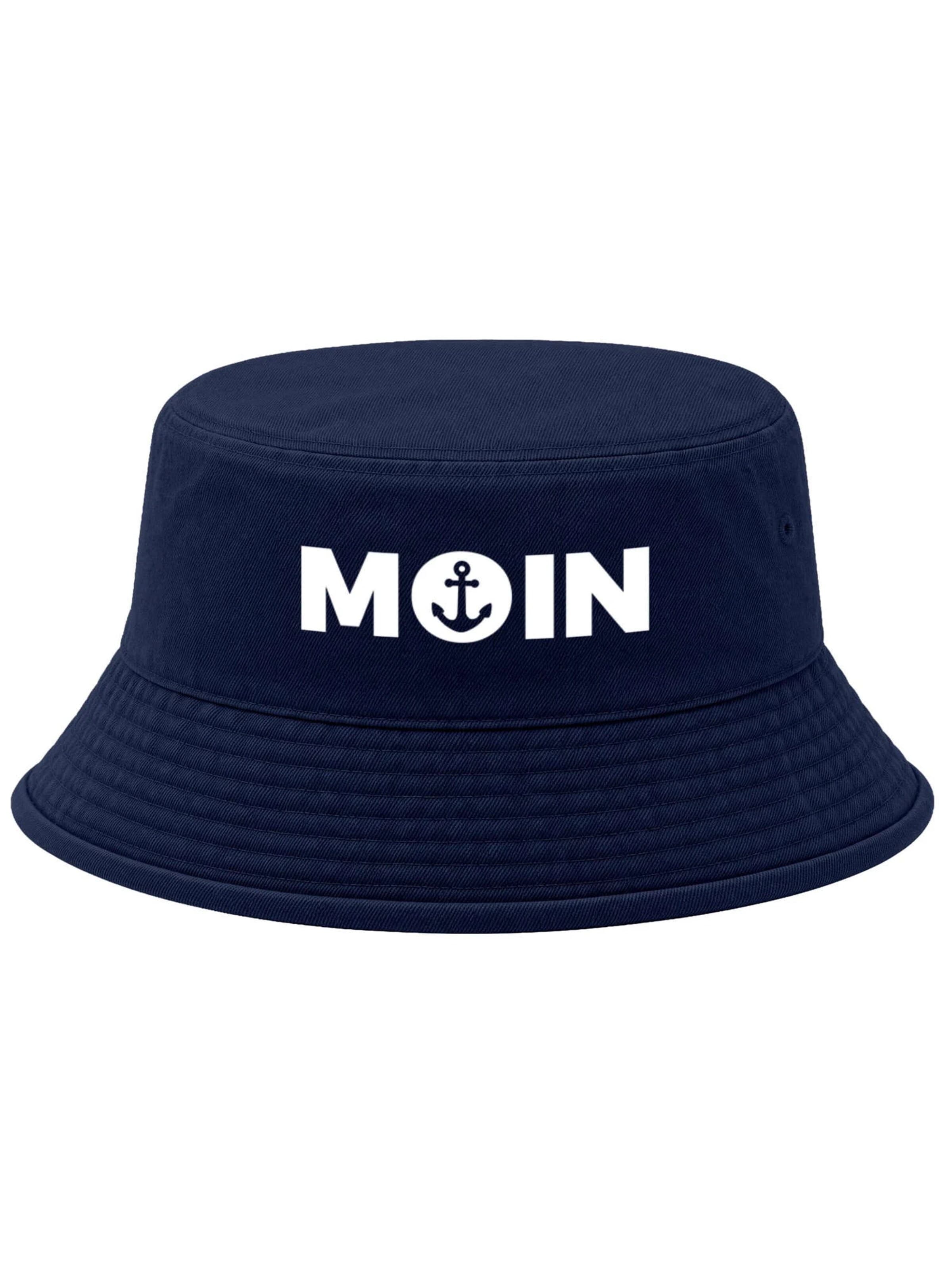 Neverless Hat 'Moin' in Blue: front