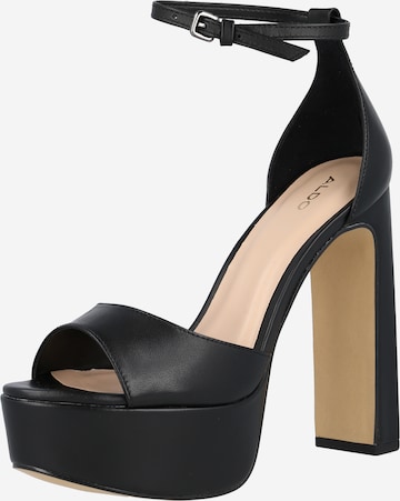 ALDO - Sandalias 'POSH' en negro: frente