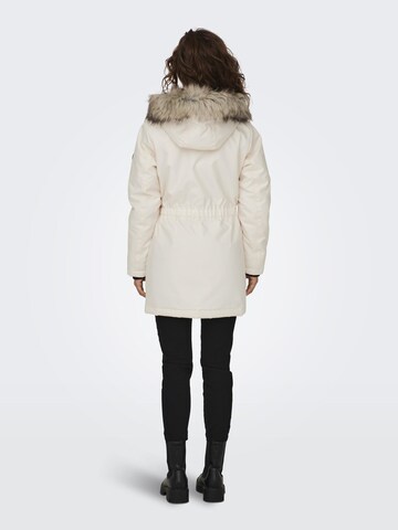 ONLY Winter parka 'ONLIRIS ' in Beige
