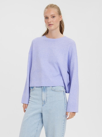 Pull-over 'Doffy' VERO MODA en violet : devant