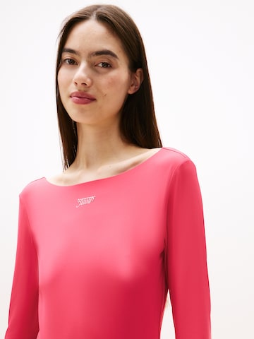 Tommy Jeans Rövid body - piros