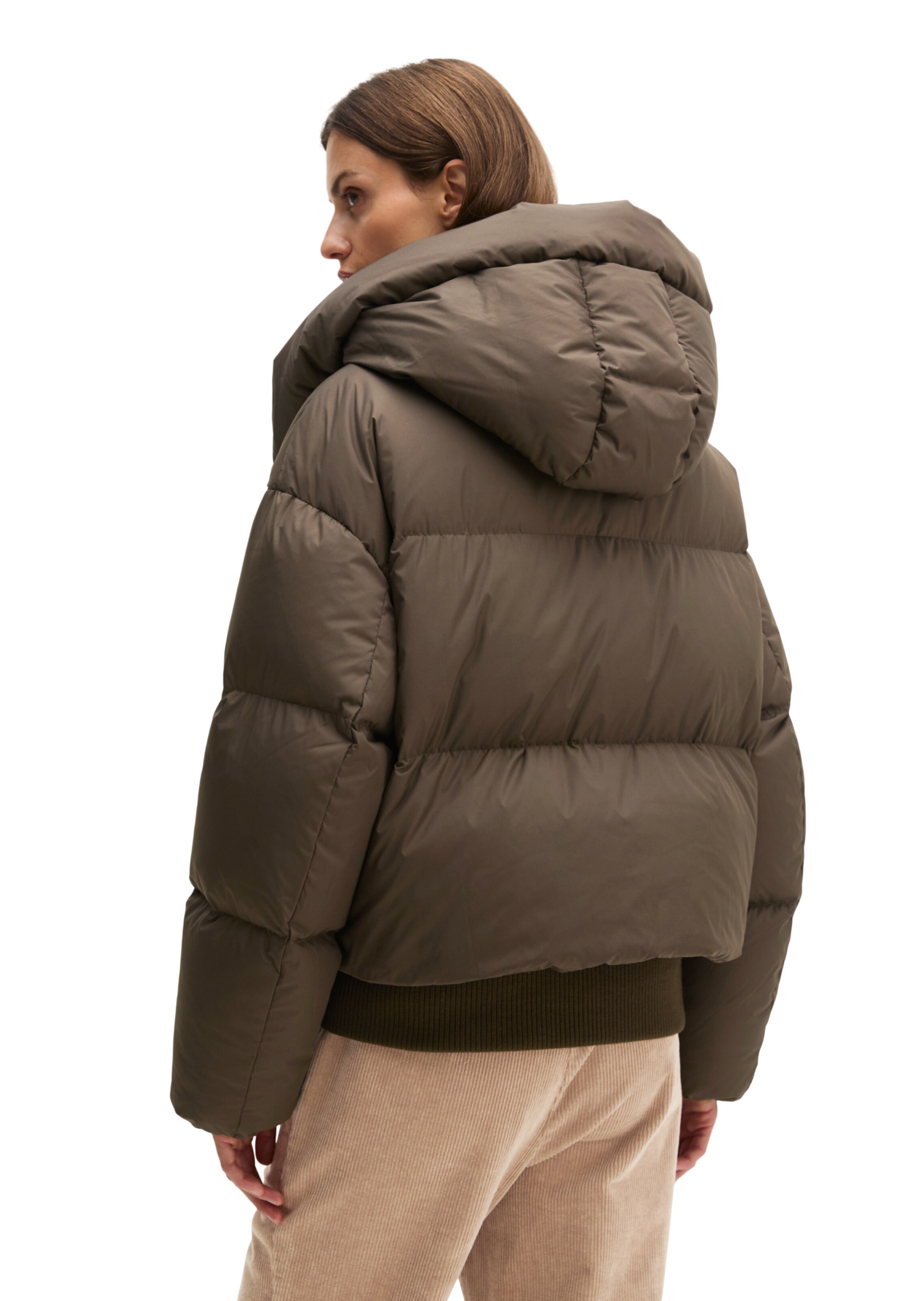 Marc O'Polo Jacke in Braun: Rückseite