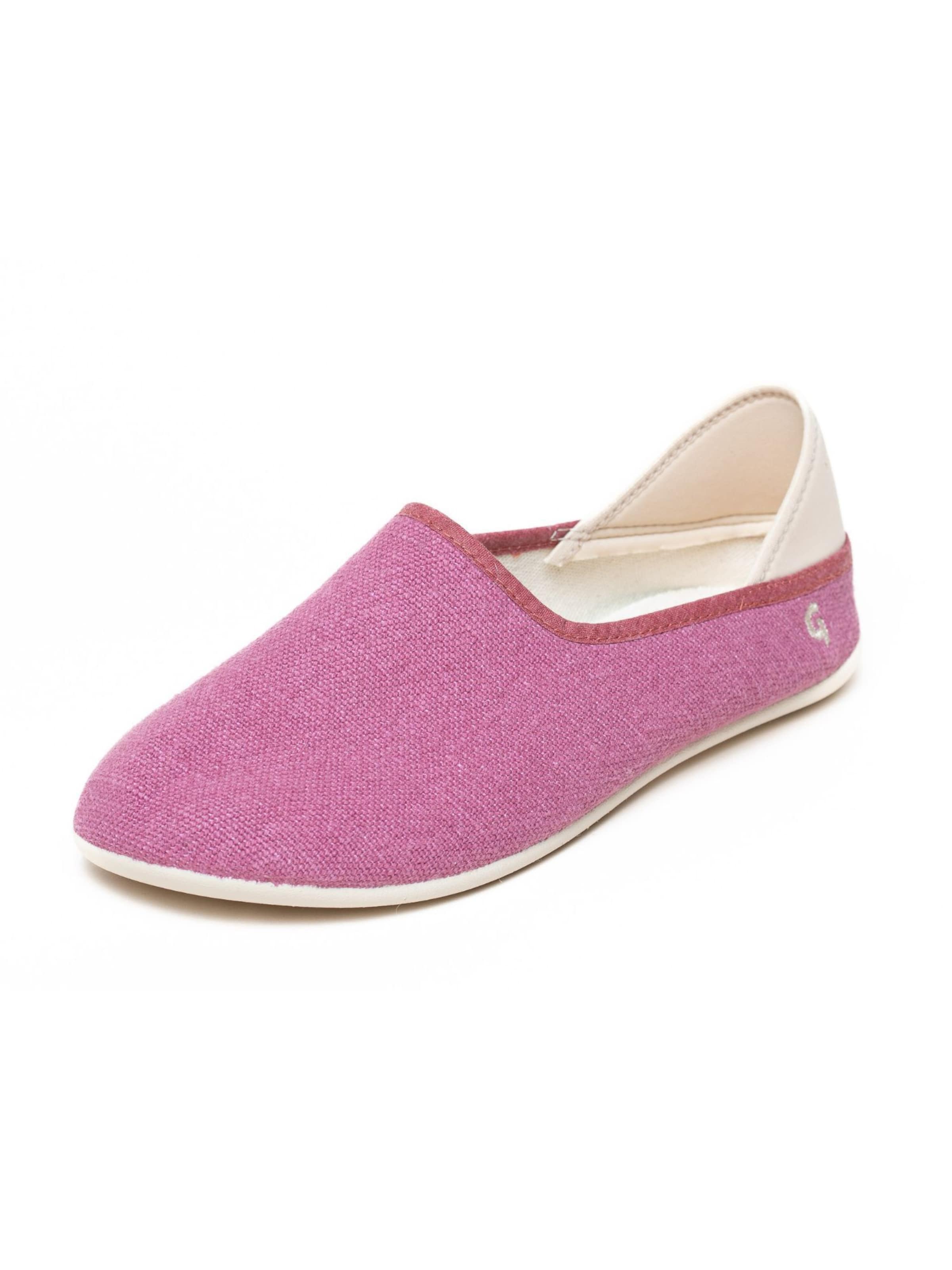Gottstein Espadrilles 'Espadrille Linen Slip-On'‌‌‌‌‌‌‌ in Pink: Vorderseite