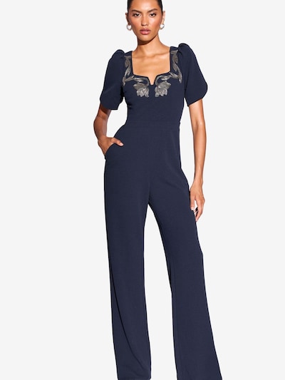 Lipsy Jumpsuit in navy / grau, Produktansicht