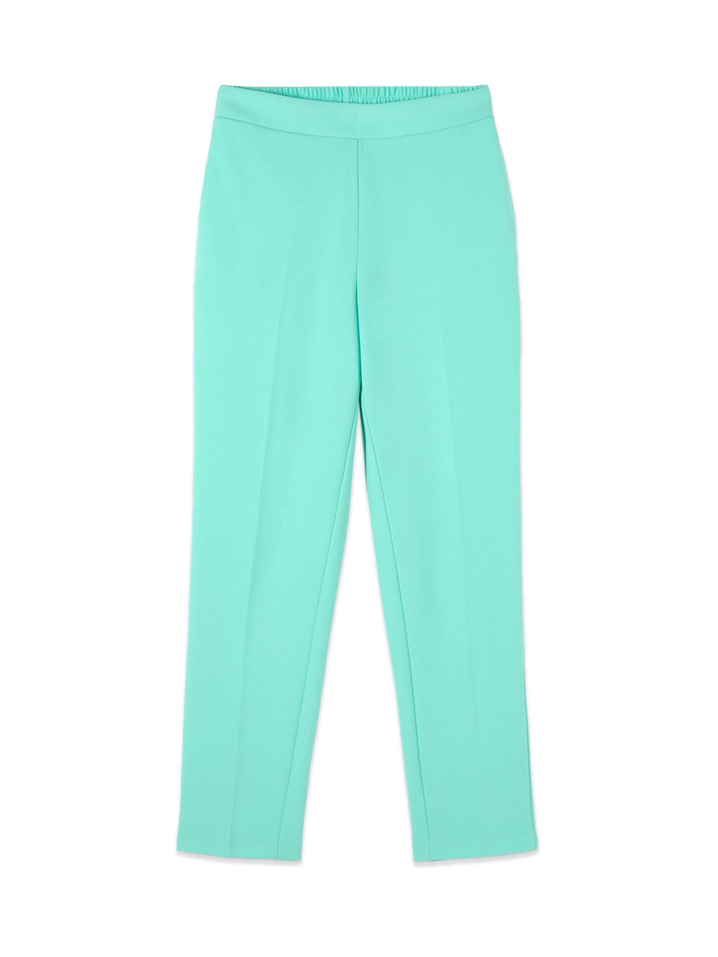 Regular Pantalon oltre en vert : devant