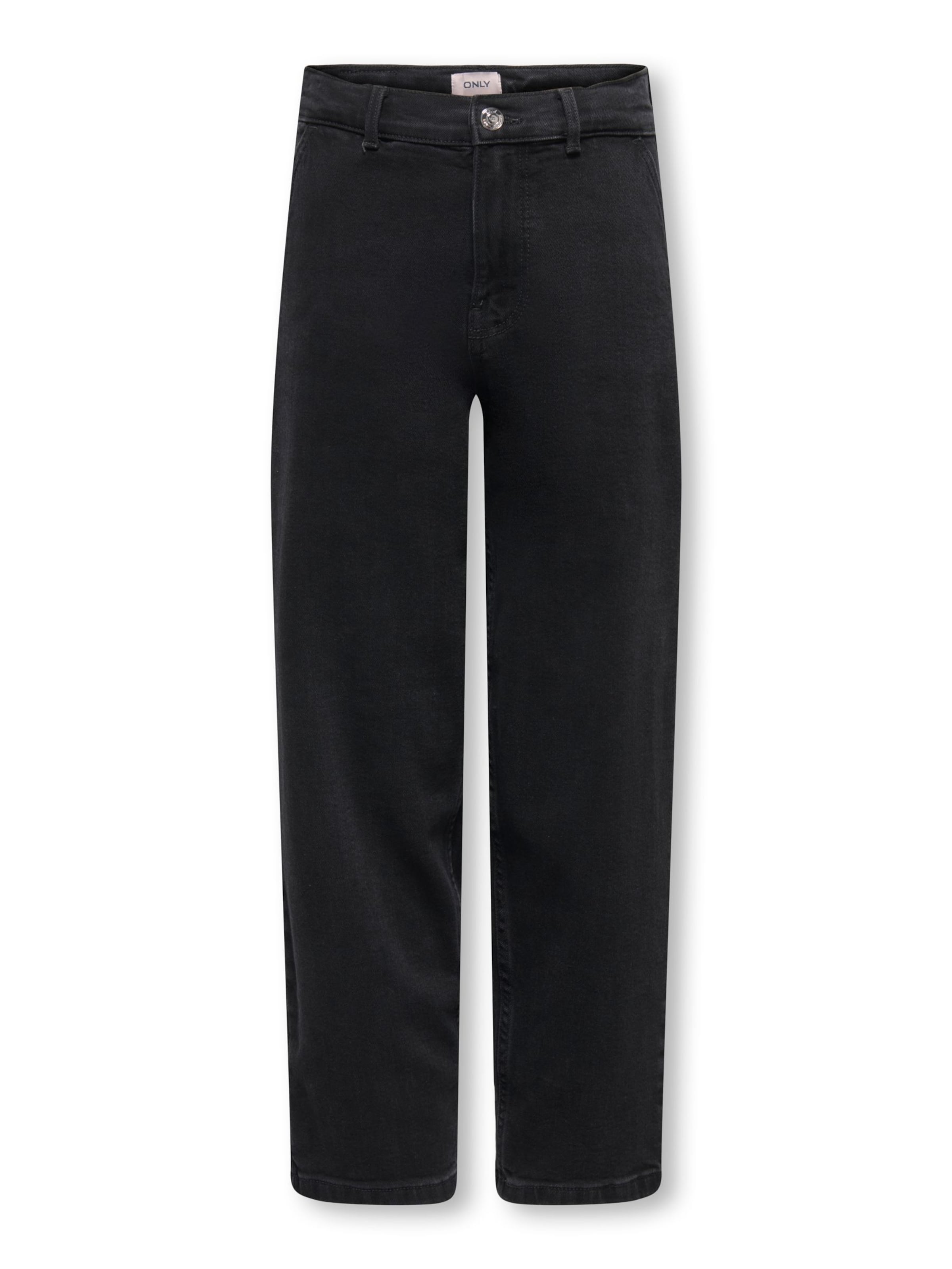 ONLY GIRLS - Ropa ancha Vaquero 'KOGGia' en negro: frente