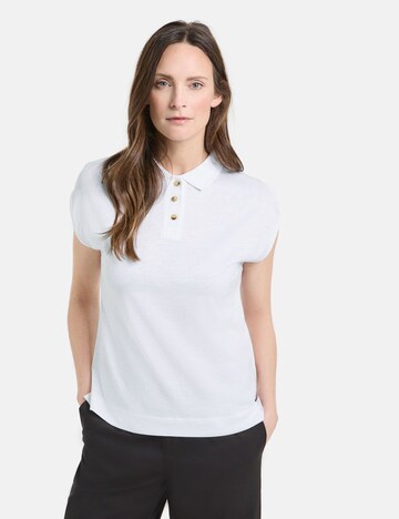 GERRY WEBER Shirt in Wit: voorkant
