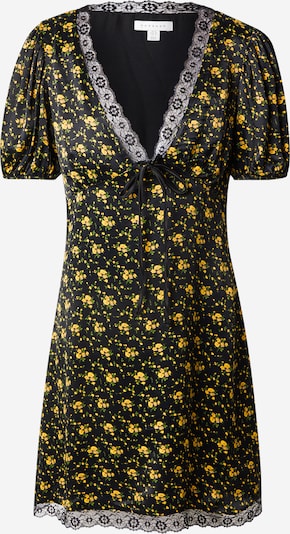 Suknelė iš TOPSHOP, spalva – geltona / žalia / juoda, Prekių apžvalga