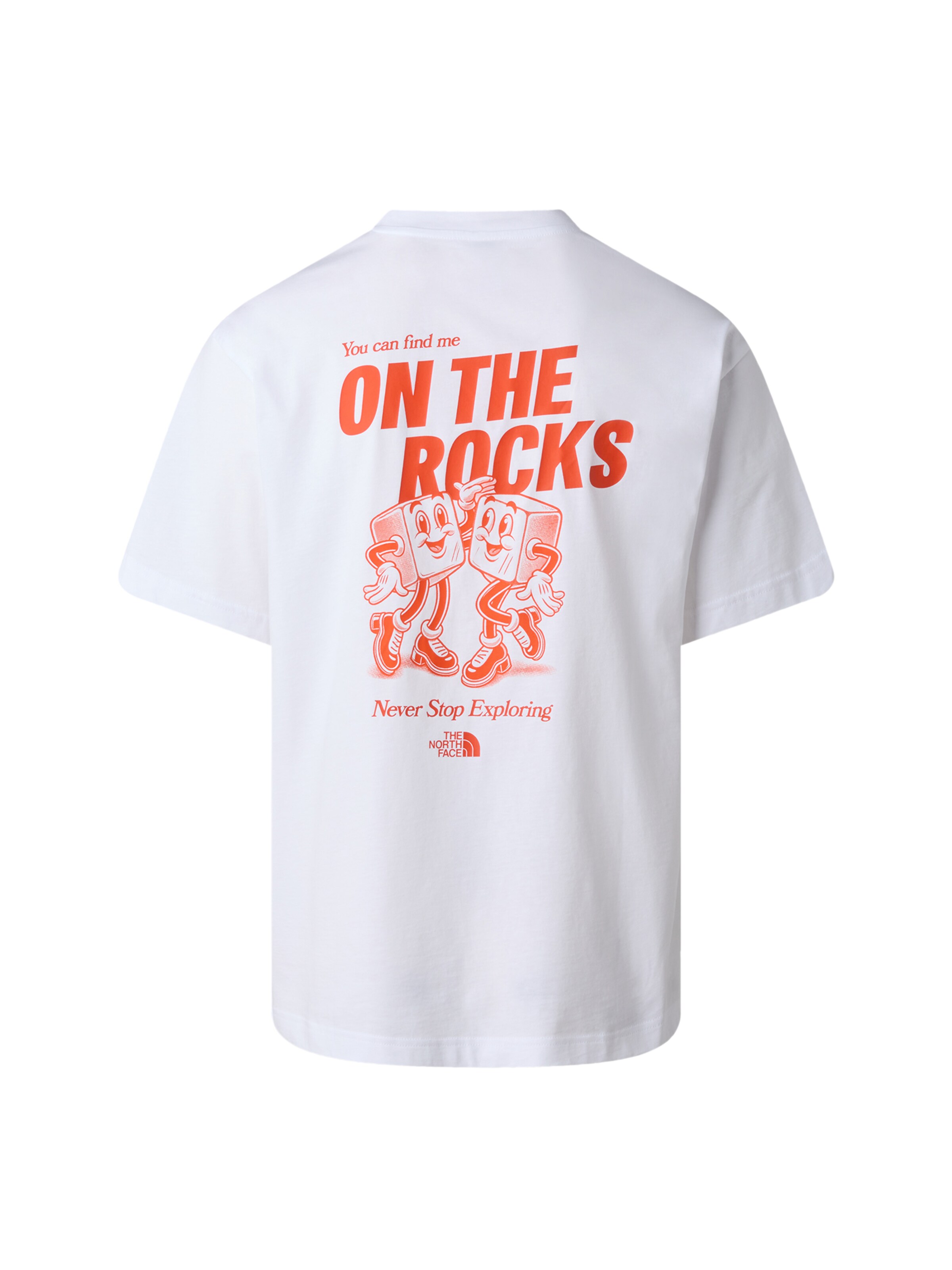 T-Shirt 'Weekend Rockin' THE NORTH FACE en blanc