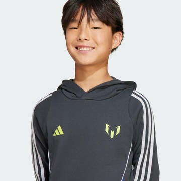 ADIDAS PERFORMANCE Sports sweatshirt 'Messi' in Grey