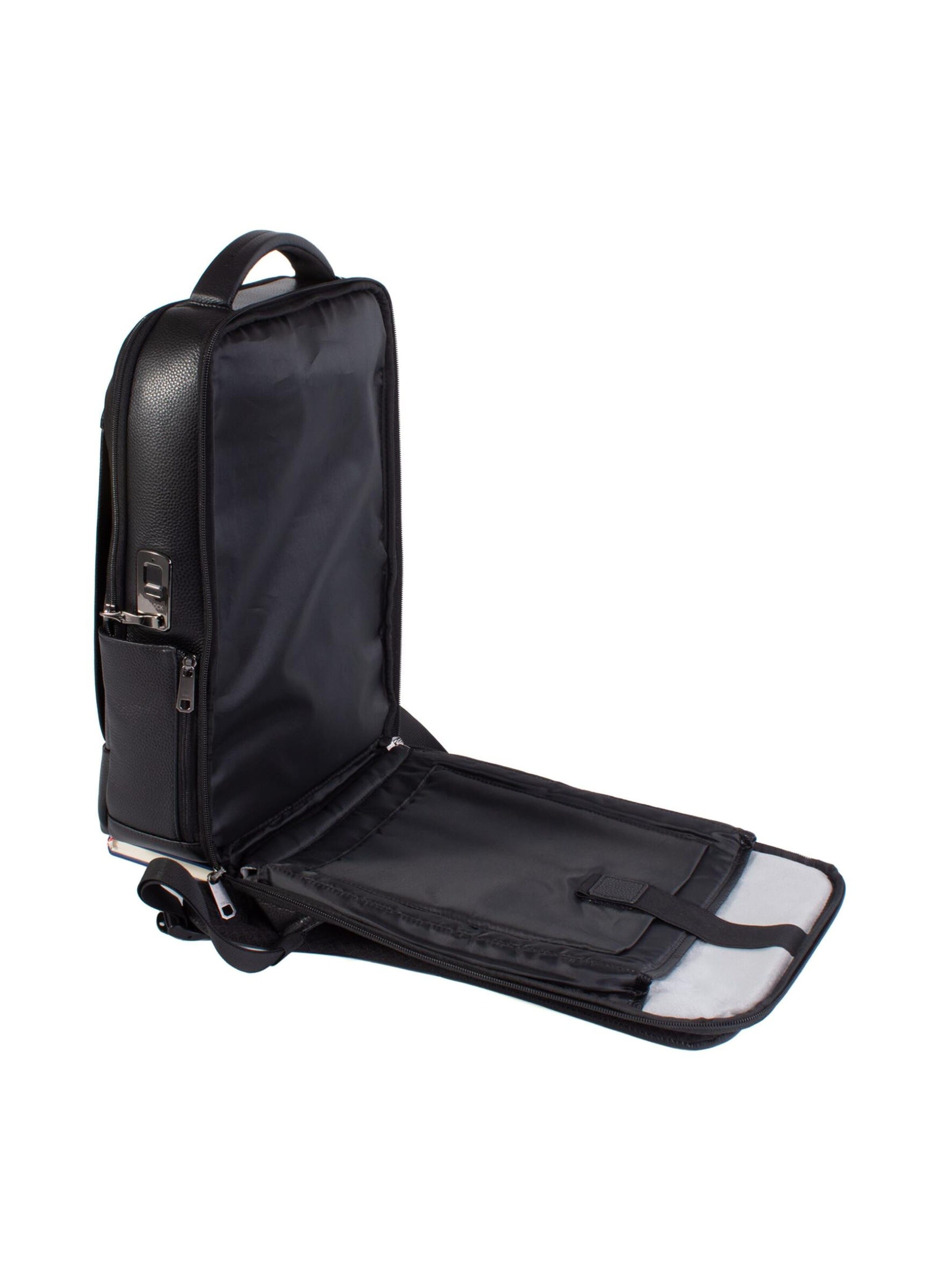 Sac à dos 'AUREX FINGERPRINT TECH.' CYCAS D'OR en noir