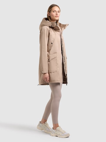 khujo Between-seasons coat 'AGEV' in Beige