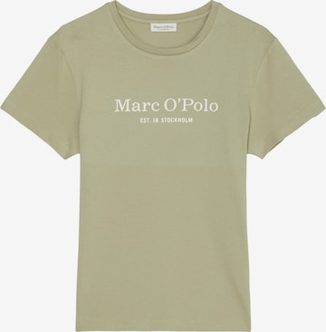 T-shirt Marc O'Polo en vert : devant