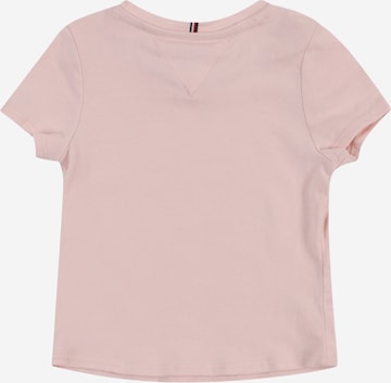 TOMMY HILFIGER regular Μπλουζάκι 'Essential' σε ροζ