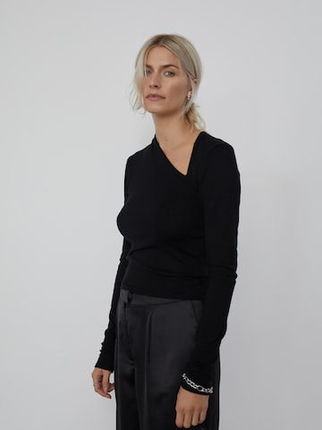 LeGer by Lena Gercke - Camiseta 'Helen' en negro: frente