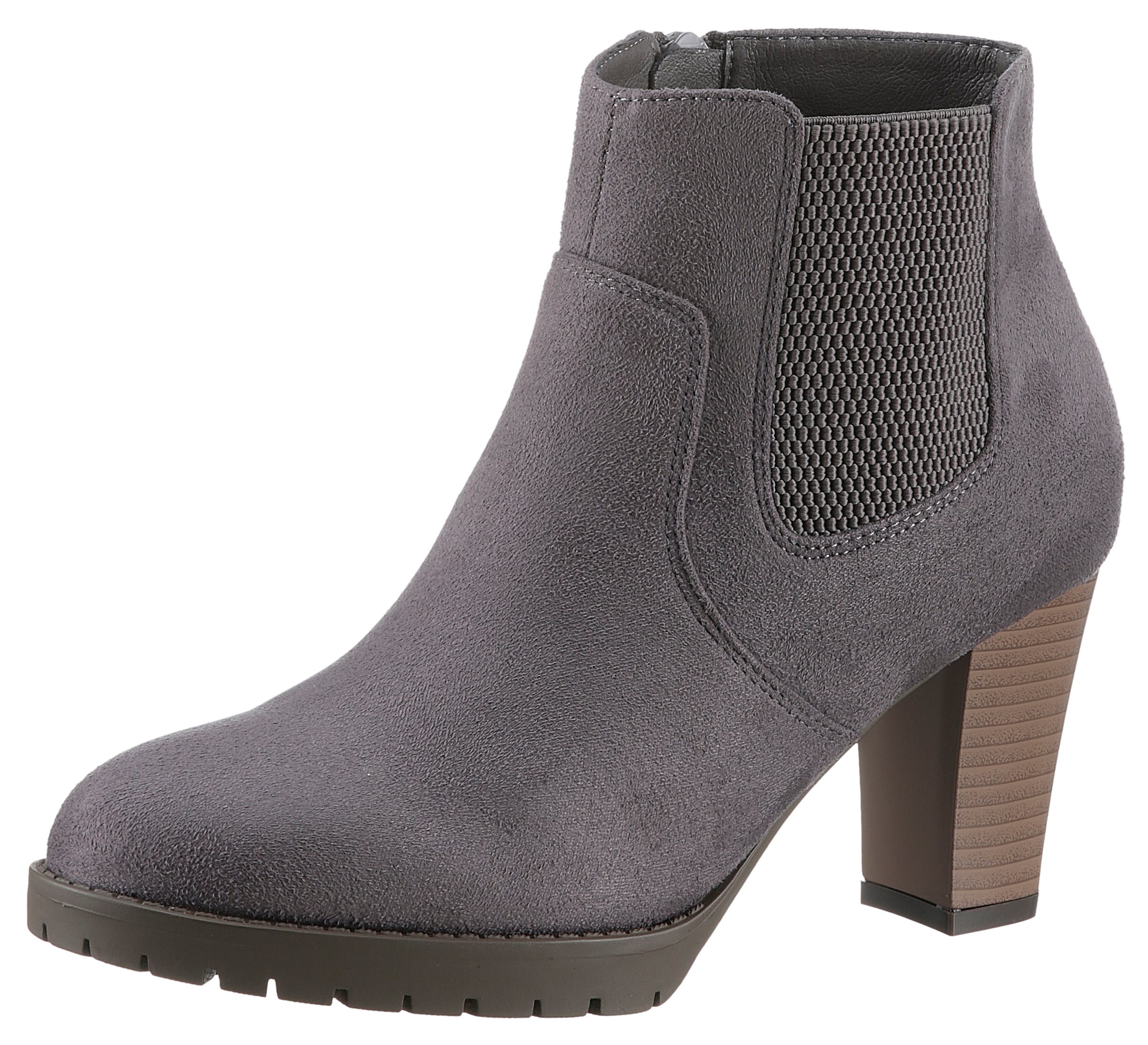 Aniston Ankle Boots in Grey: front