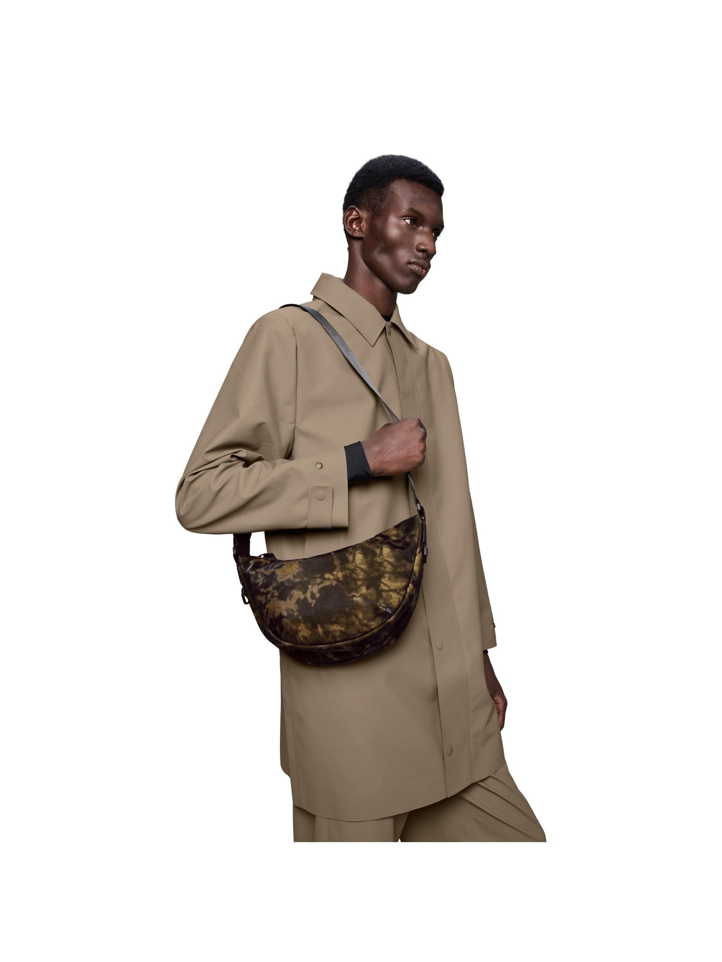 RAINS Shoulder Bag 'Valera' in Brown
