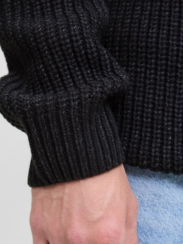 JACK & JONES Pullover 'JORBLEECKER' i sort