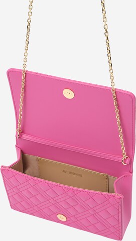 Love Moschino Pikkulaukku 'Evening' värissä vaaleanpunainen