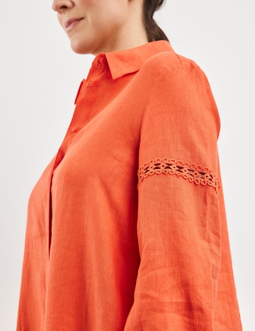 GERRY WEBER Sukienka koszulowa w kolorze pomarańczowy