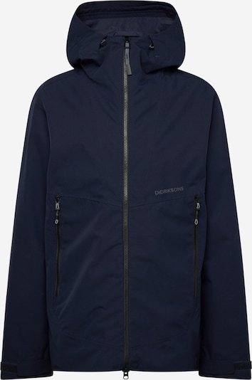 Didriksons Veste outdoor 'BASIL' en bleu marine, Vue avec produit