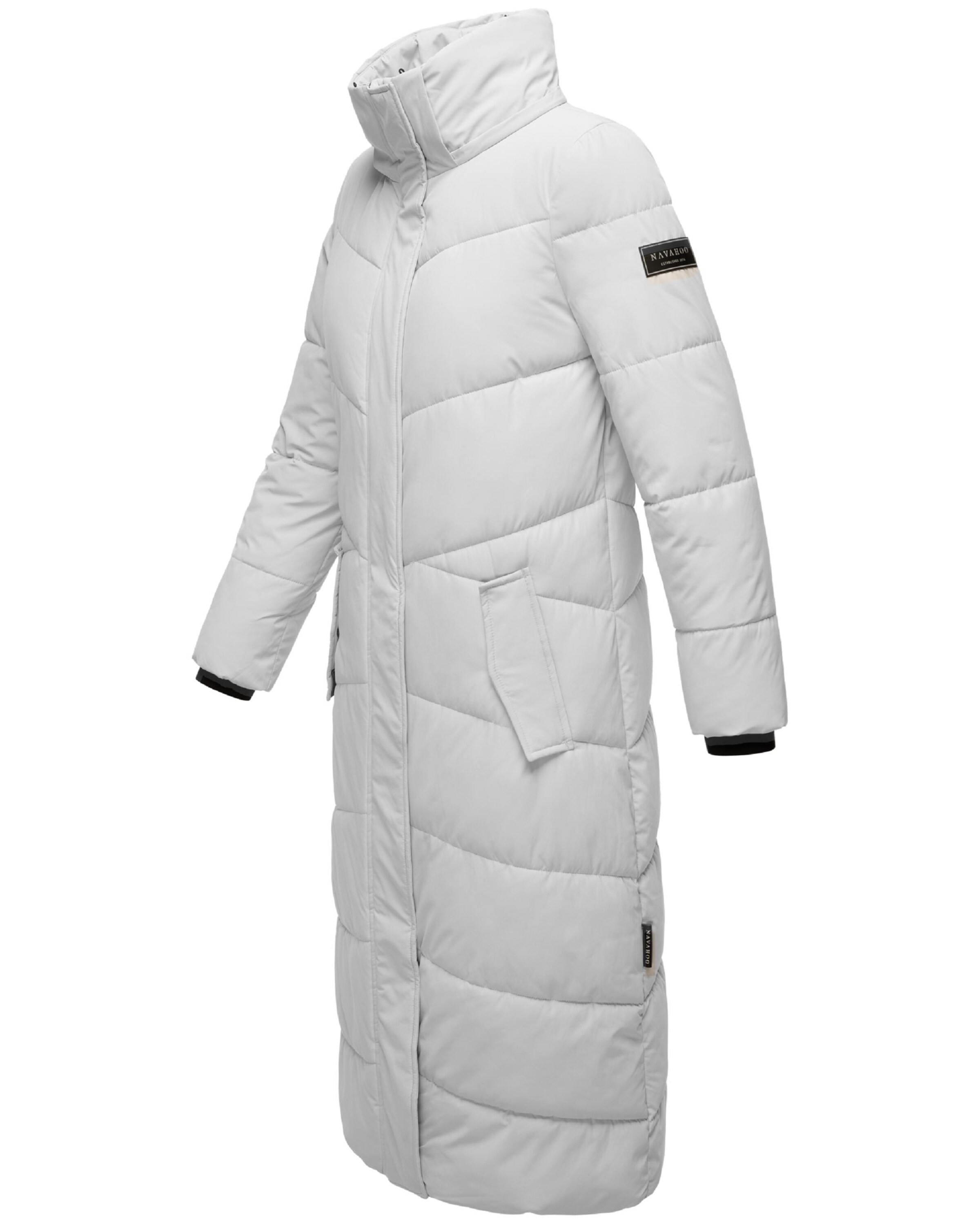 NAVAHOO Zimný kabát 'Hingucker' - Sivá