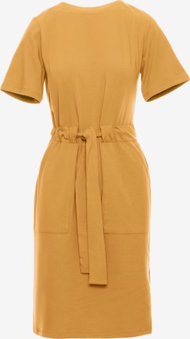 BeWear - Vestido en amarillo: frente