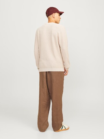 JACK & JONES Pullover 'JPRCCLUCAS' in Beige