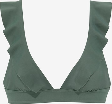 Triangolo Top per bikini di LASCANA in verde: frontale