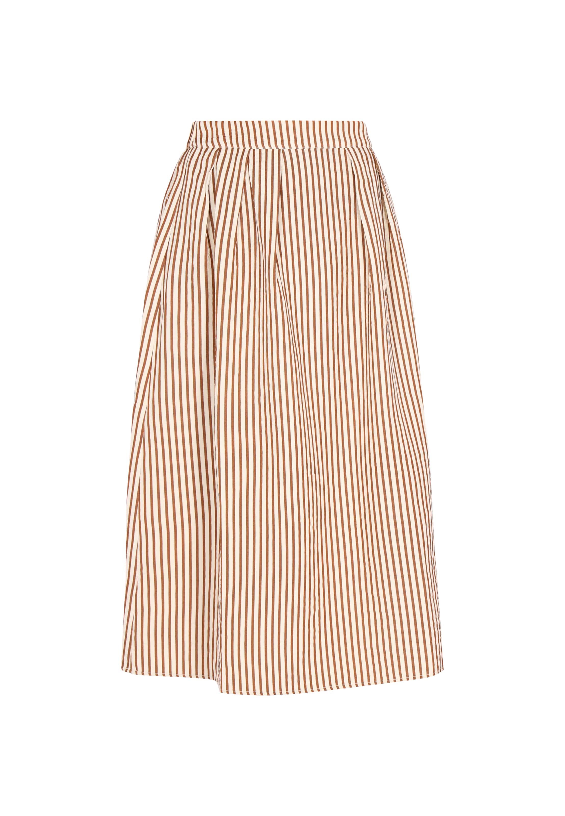 usha BLUE LABEL - Falda 'Casual' en marrón: frente