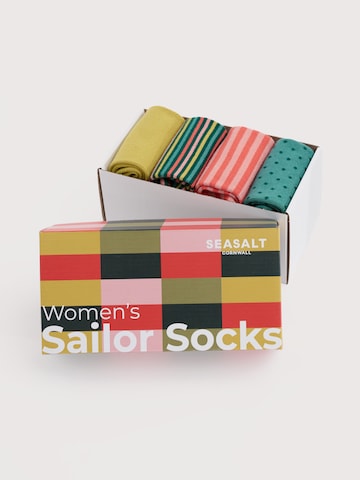 Seasalt Cornwall Sokker 'Sailor' i blå