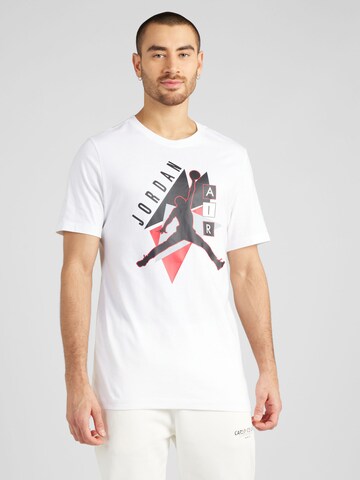 Jordan T-shirt i vit: framsida