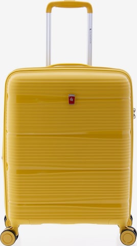 Valisette Gladiator en jaune : devant