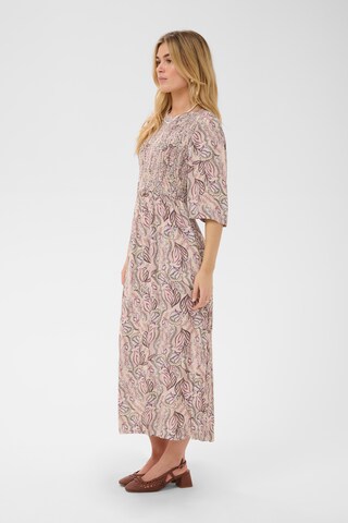 SAINT TROPEZ Jurk 'Shakti' in Beige