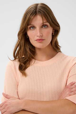 Pull-over 'Spina' SOAKED IN LUXURY en orange