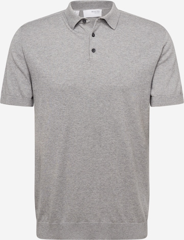 SELECTED HOMME - Jersey 'BERG' en gris: frente