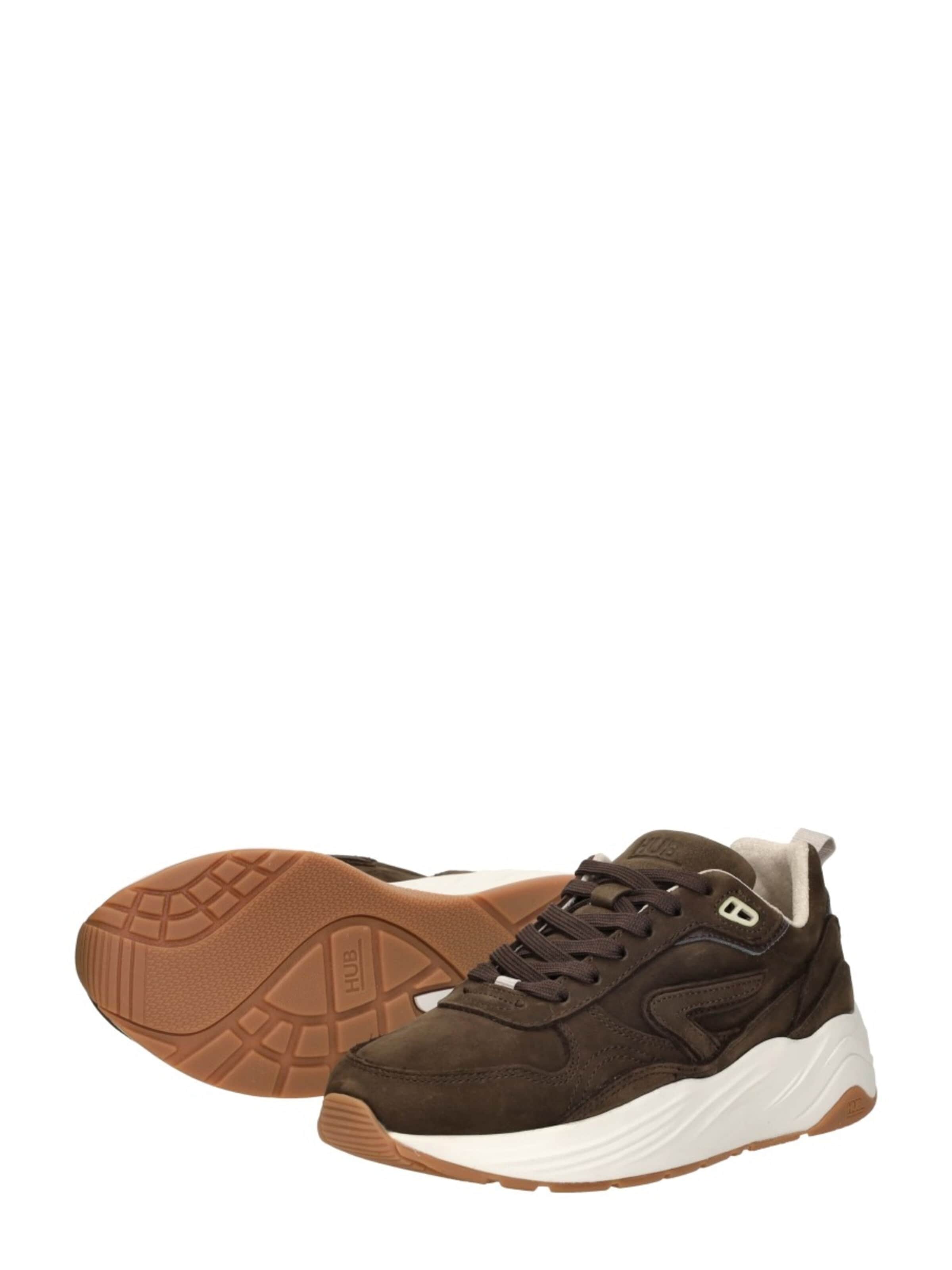HUB Sneakers laag 'Glide' in Bruin