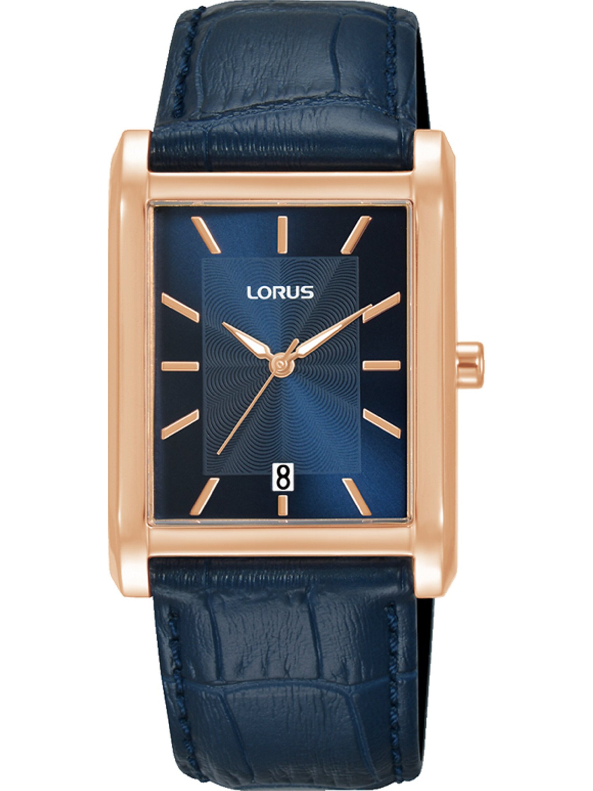 LORUS Analog Watch in Blue: front