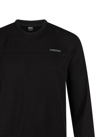 PROTEST Athletic Sweatshirt 'PRTMontana' in Black