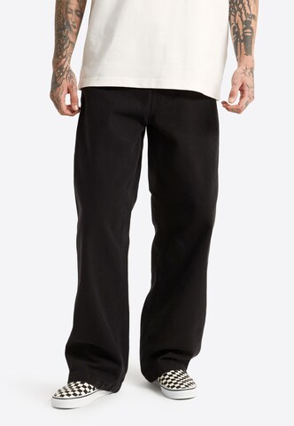 VANS Lużny krój Chinosy 'Authentic' w kolorze czarny: przód