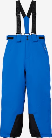 NAME IT - Calças funcionais 'NKNSLOPE10' em azul: frente