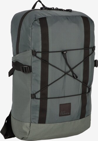 JACK WOLFSKIN Sports Backpack 'Wanderthirst' in Green