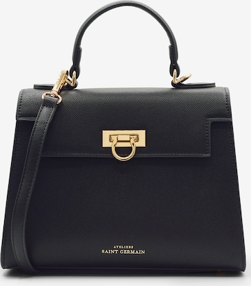Borsa a mano 'Cannes' di Ateliers Saint Germain in nero: frontale